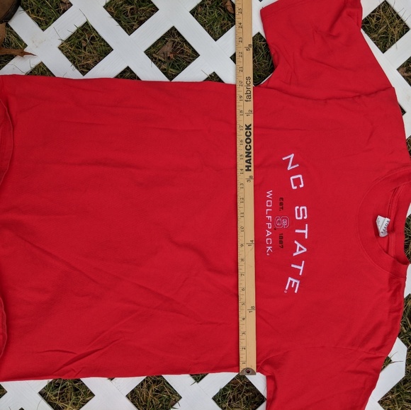 NC State All Embroidered Wolfpack Tee - Picture 6 of 6